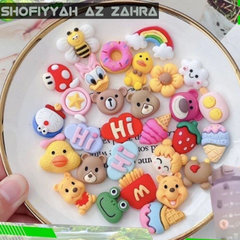 

4pc Sticker Timbul 3D Cocok Untuk Botol Minum Aesthetic