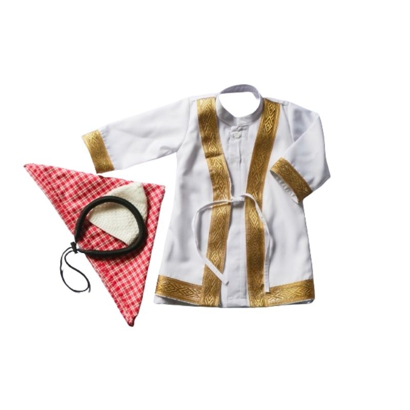 Gamis Baju Koko Muslim Sultan Bisht Asykar Askar Mislah Arab Kaftan Laki Laki