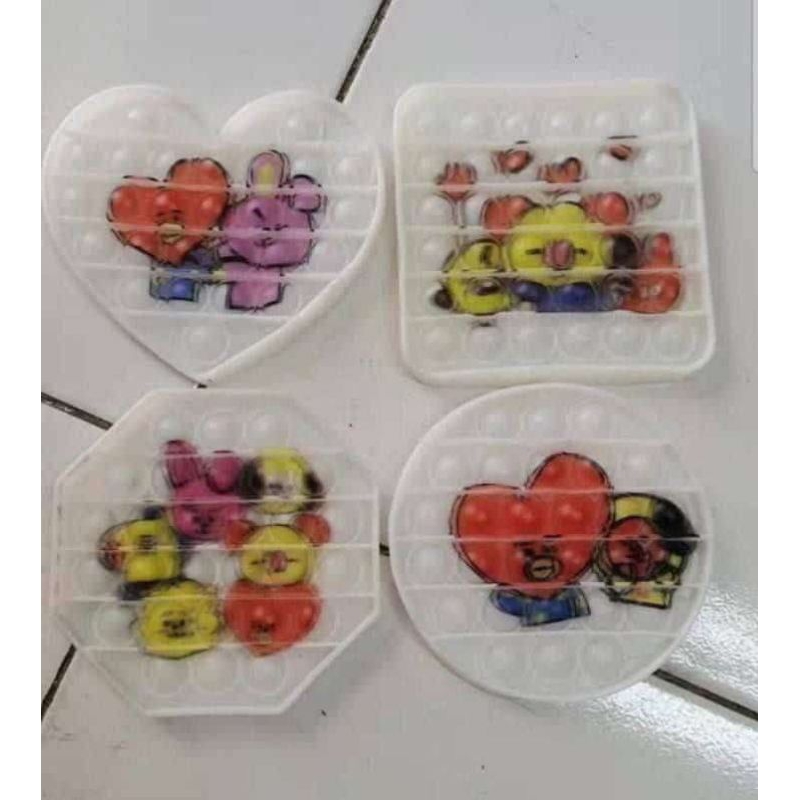 Pop it putih/pop it mainan/pop it murah