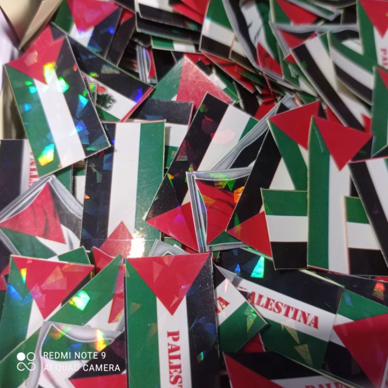 

Stiker pipi bendera Palestina uk 4 x 2 cm : 10 pcs