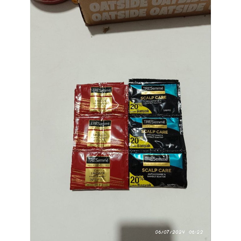 Tresemme shampo sachet