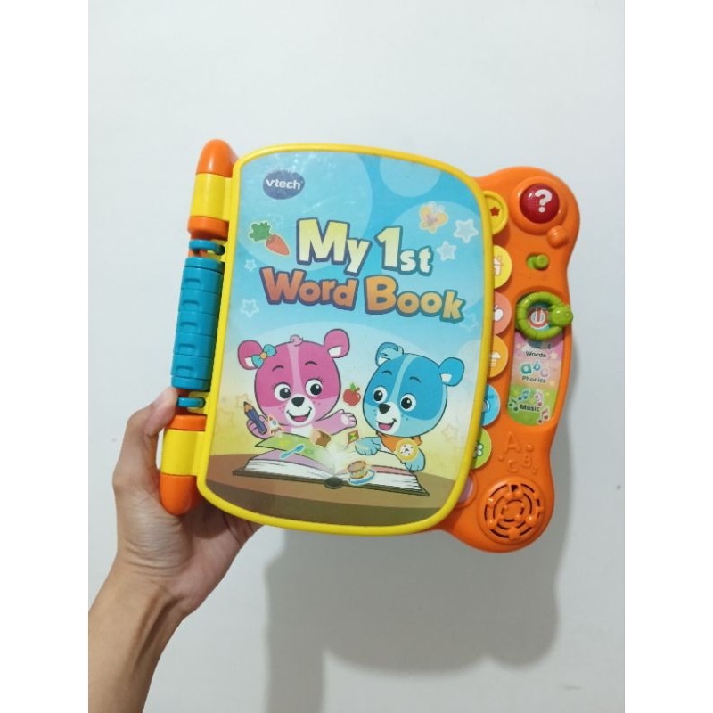 Vtech Touch and Teach Word Book Preloved