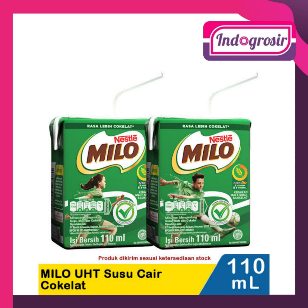 

MILO ACTIV-GO UHT 110ML / MILO UHT KOTAK / SUSU UHT MILO PROMO