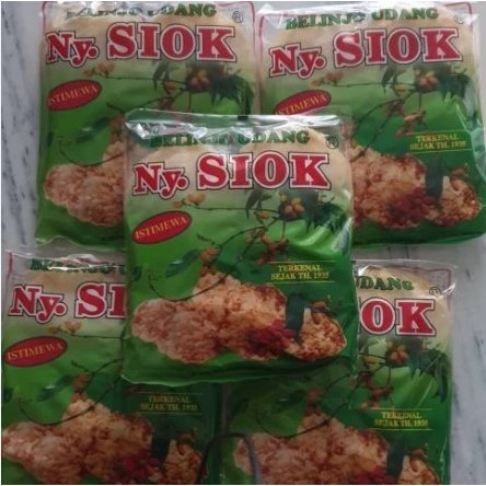 

Emping Belinjo / Blinjo Udang Manis Besar Ny. Siok Istimewa 400gr