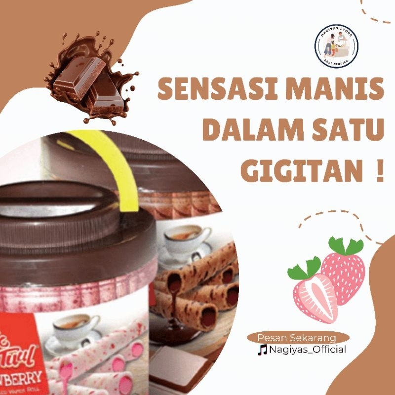 Astor Twiss Tuul 475gr Chocolate Cream Dan  Strawberry