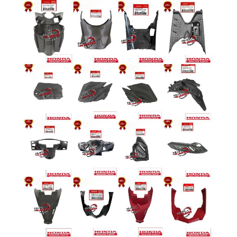 Cover body kasar Honda Vario 150 125 Led 2015-2017 Original AHM