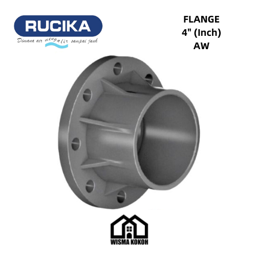 RUCIKA FLANGE / PLENDES PVC 4" (Inch)