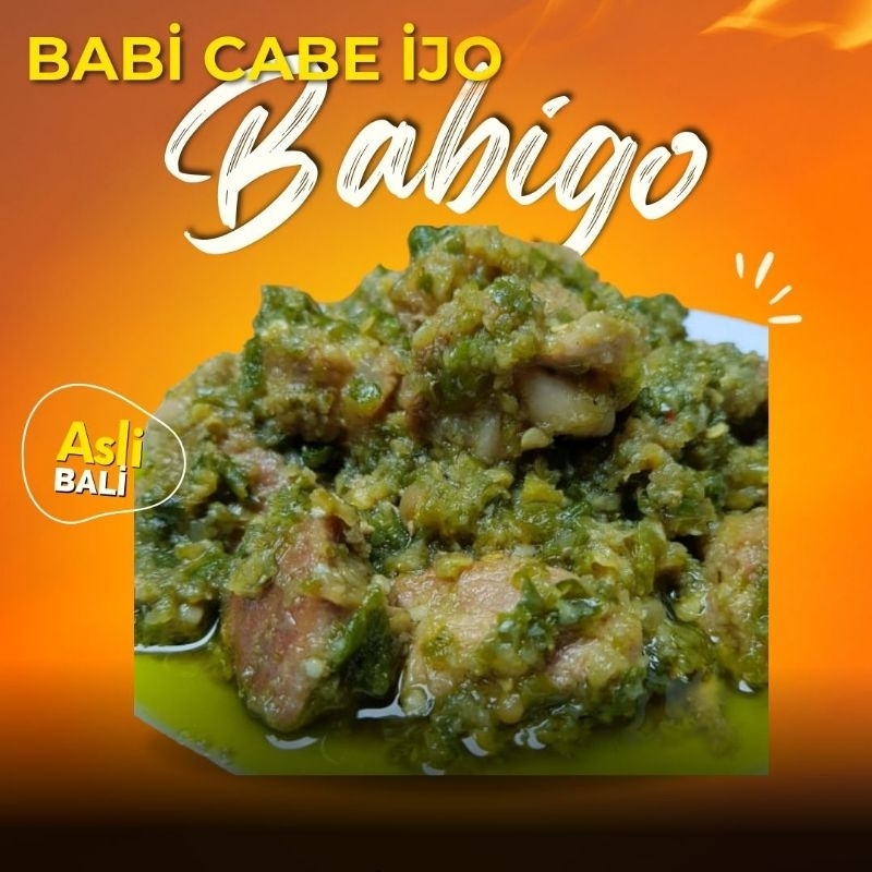 

Babi Cabe ijo Babigo 500 gram oleh oleh khas Bali