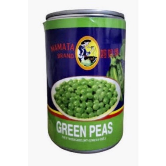 

Mamata Brand Green Peas / Kacang Polong 397gr