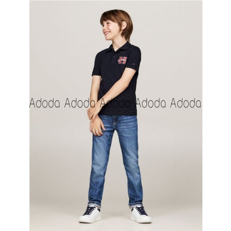 Celana panjang jeans anak strech premium | Pinggang full karet | size: cek size chart