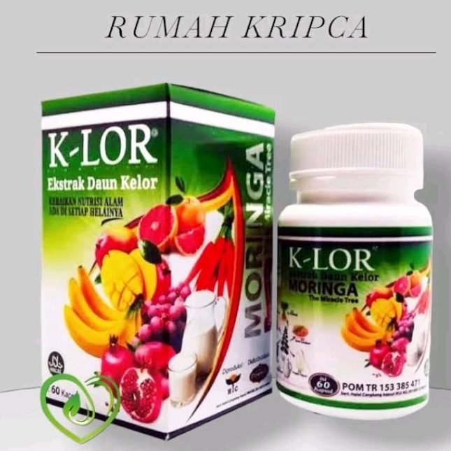 

KAPSUL K-LOR - EKSTRAK DAUN KELOR MORINGA DARUSYIFA ALAMI