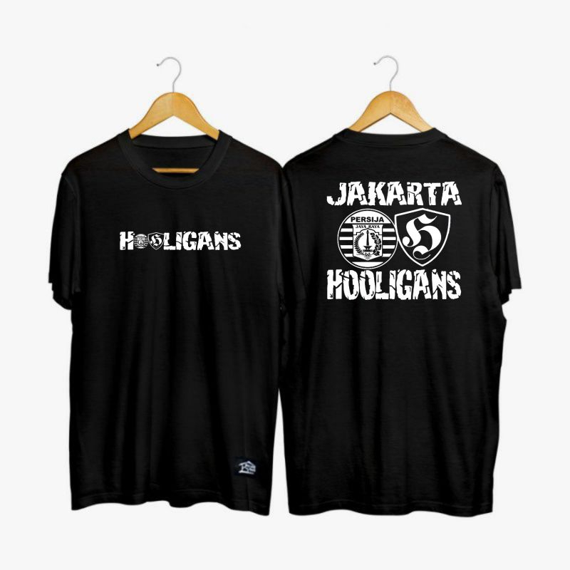 BAJU KAOS HOOLIGANS JAKARTA LOGO