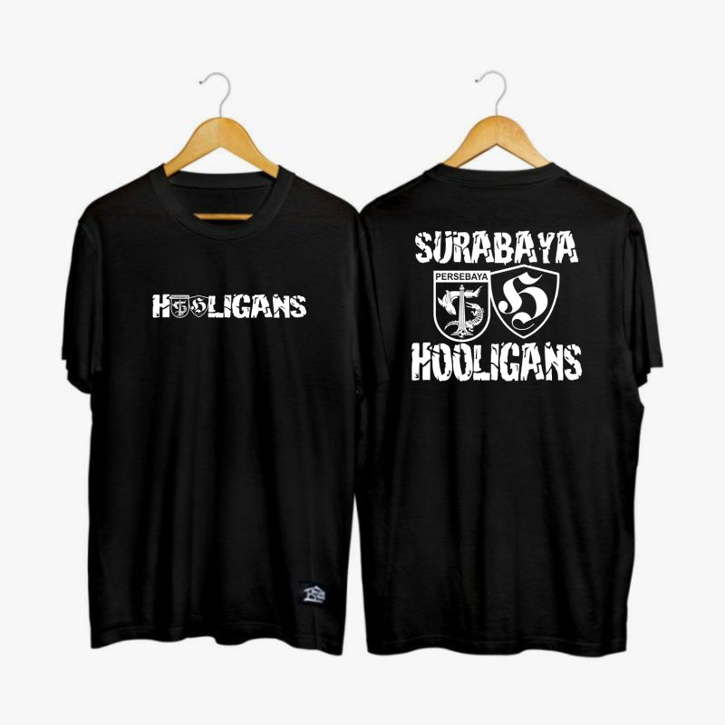 BAJU KAOS HOOLIGANS SURABAYA LOGO