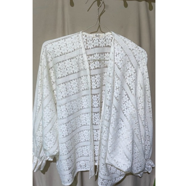 preloved cardigan renda