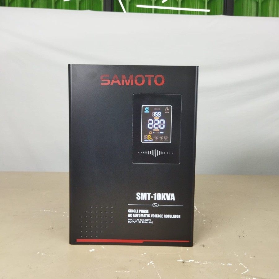 SAMOTO Stabilizer 10000VA Stavolt Single Phase Stavolt SMT10000VA Stabiliser AC Automatic Regulator