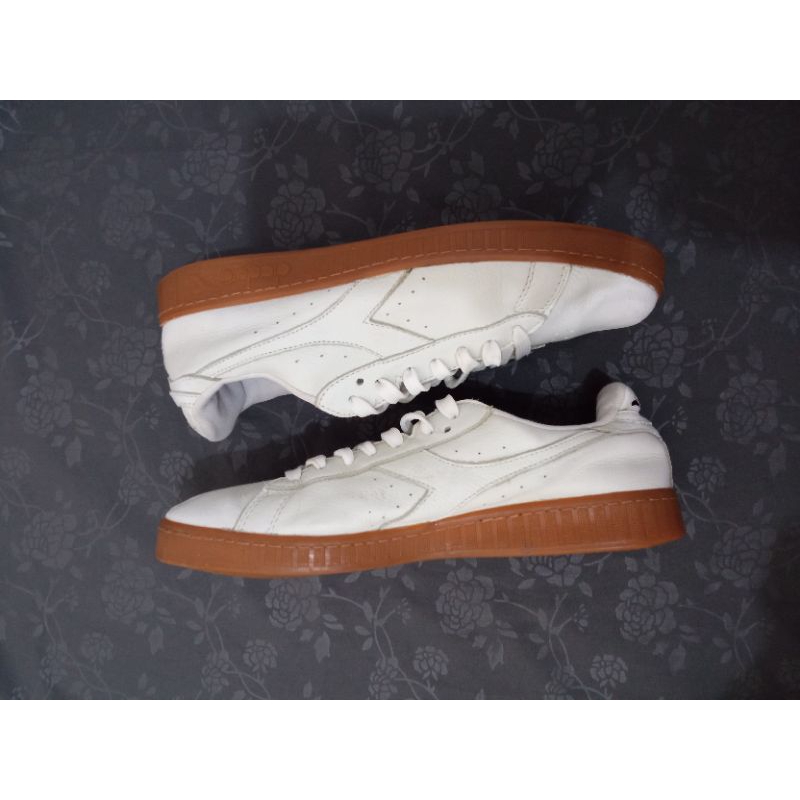 SEPATU CASUAL DIADORA GAME LOW TRAINERS WHITE