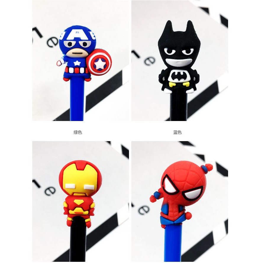

Pena Karakter SuperHero Gel Pulpen Karakter Aesthetic Pen Tinta Gel Lucu Unik Alat Tulis Murah