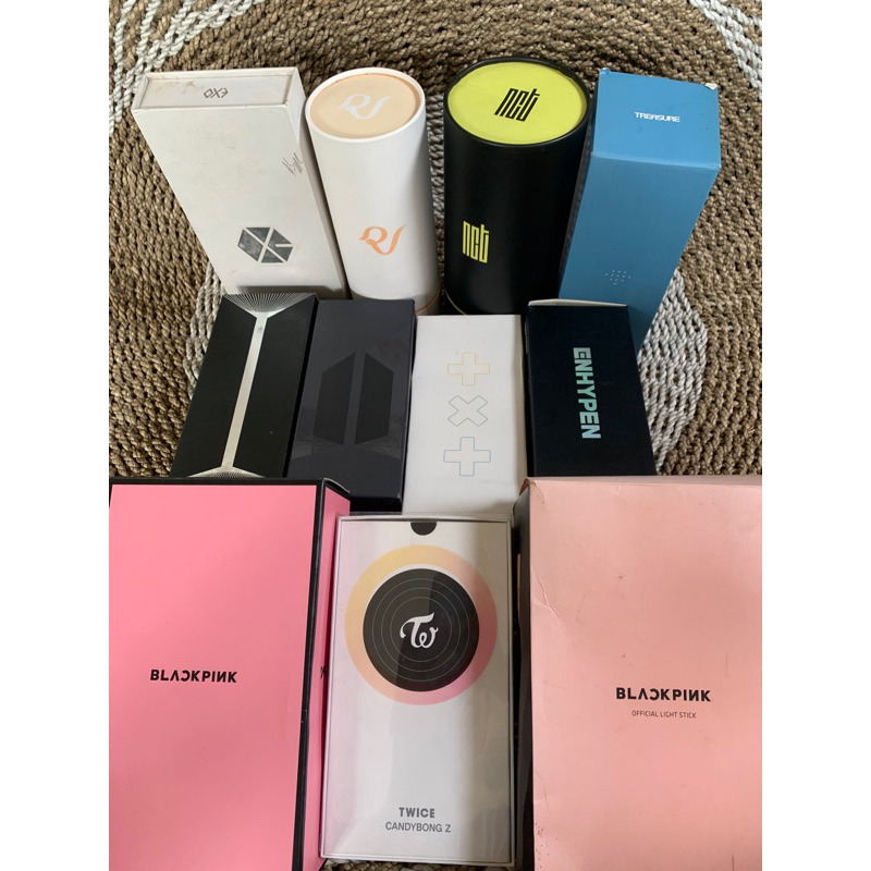 [READY STOCK] OFFICIAL LIGHTSTICK BLACKPINK VER 1 & 2  BTS VER 3 SE TWICE CANDYBONGZ ENHYPEN TXT VER