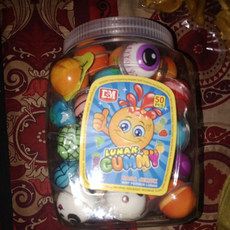 permen viral gummy lunak