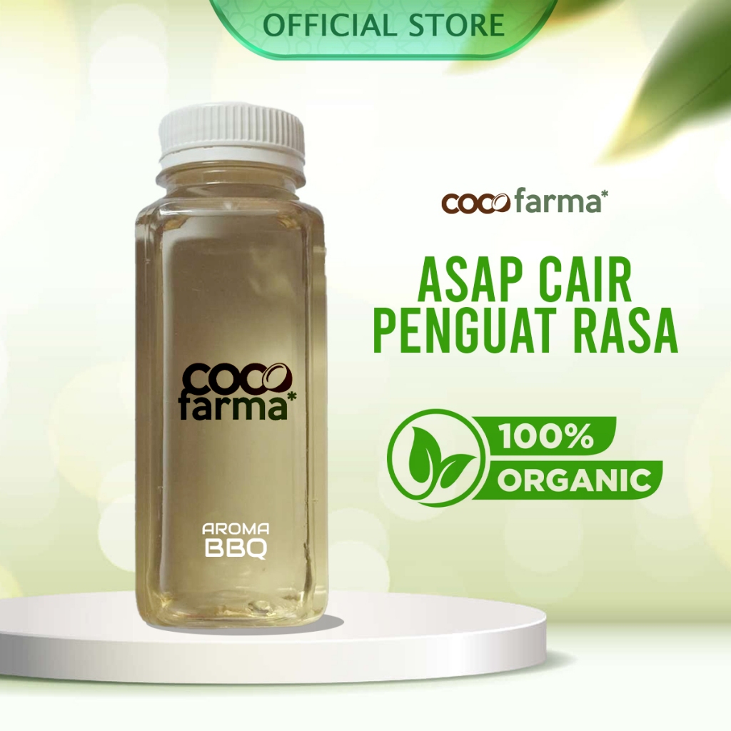 

Coco Farma - PREMIUM AROMA BBQ Asap Cair Penguat Rasa Bakaran for Grilled Food