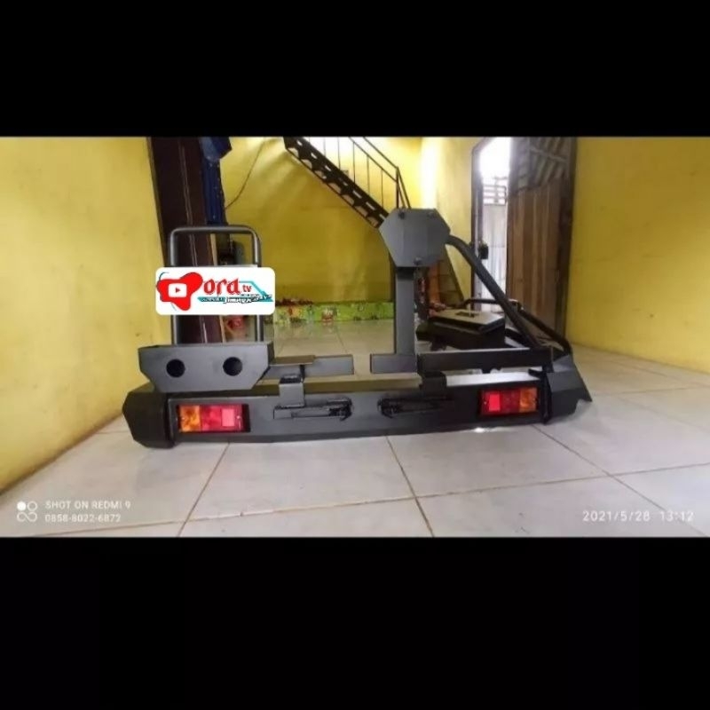 Bemper Jimny Katana Belakang Double hanger