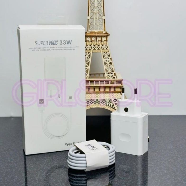 TERLARIS Charger Oppo SUPERVOOC 33 Watt Original