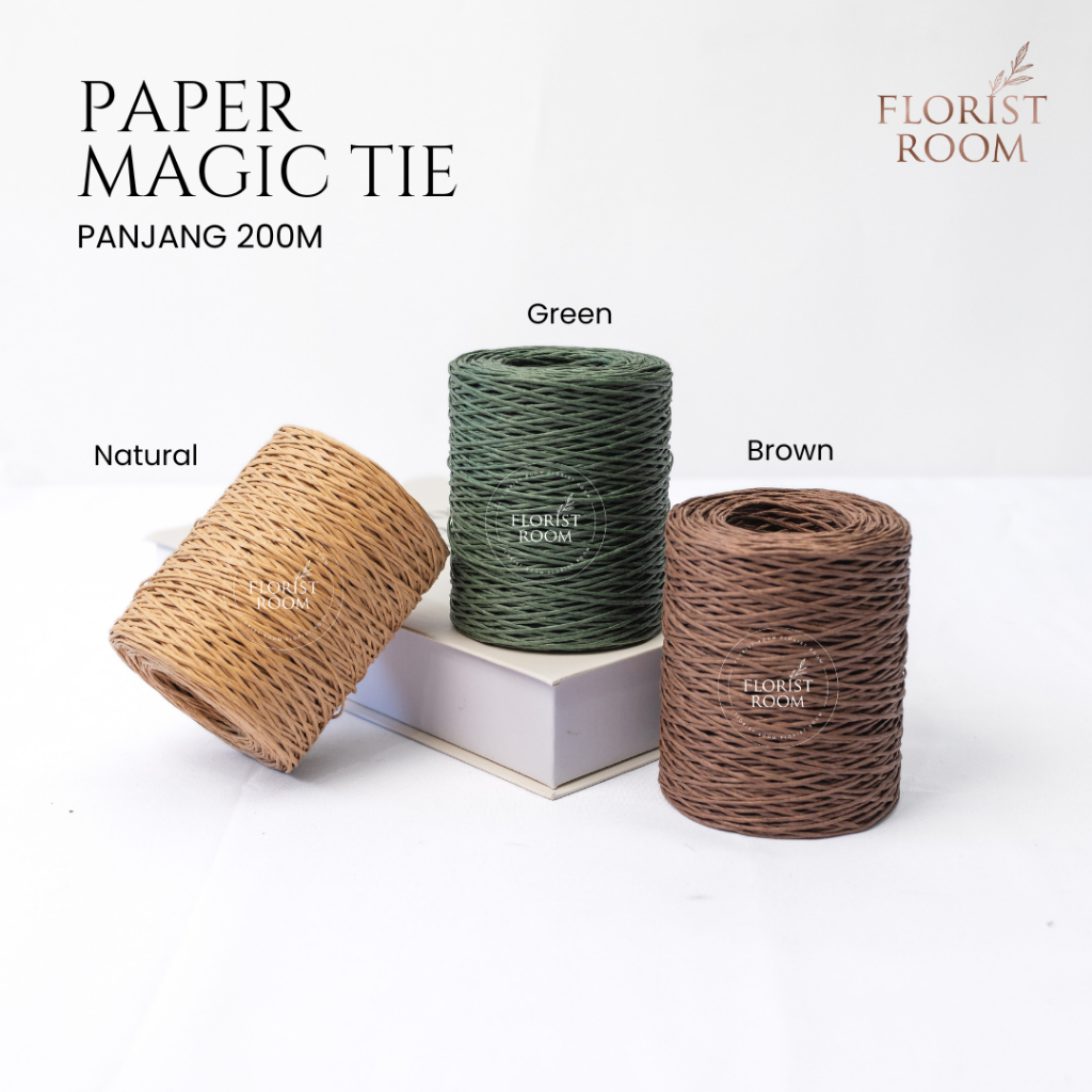 

Paper Magic Tie ±20meter - Barang Florist