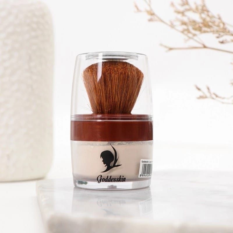 Goddesskin - LOOSE POWDER (Ivory) by Dr. Richard Lee Klinik Athena | Bedak Tabur Bedak Wajah Bedak M