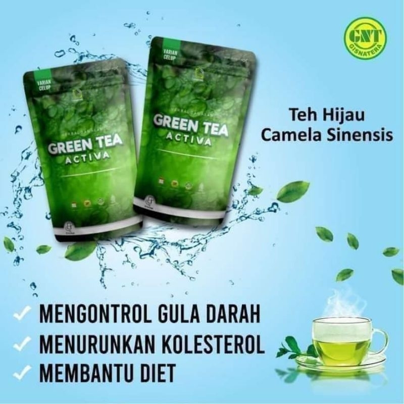 

Green tea activa paket jumbo isi 5 urai kecil