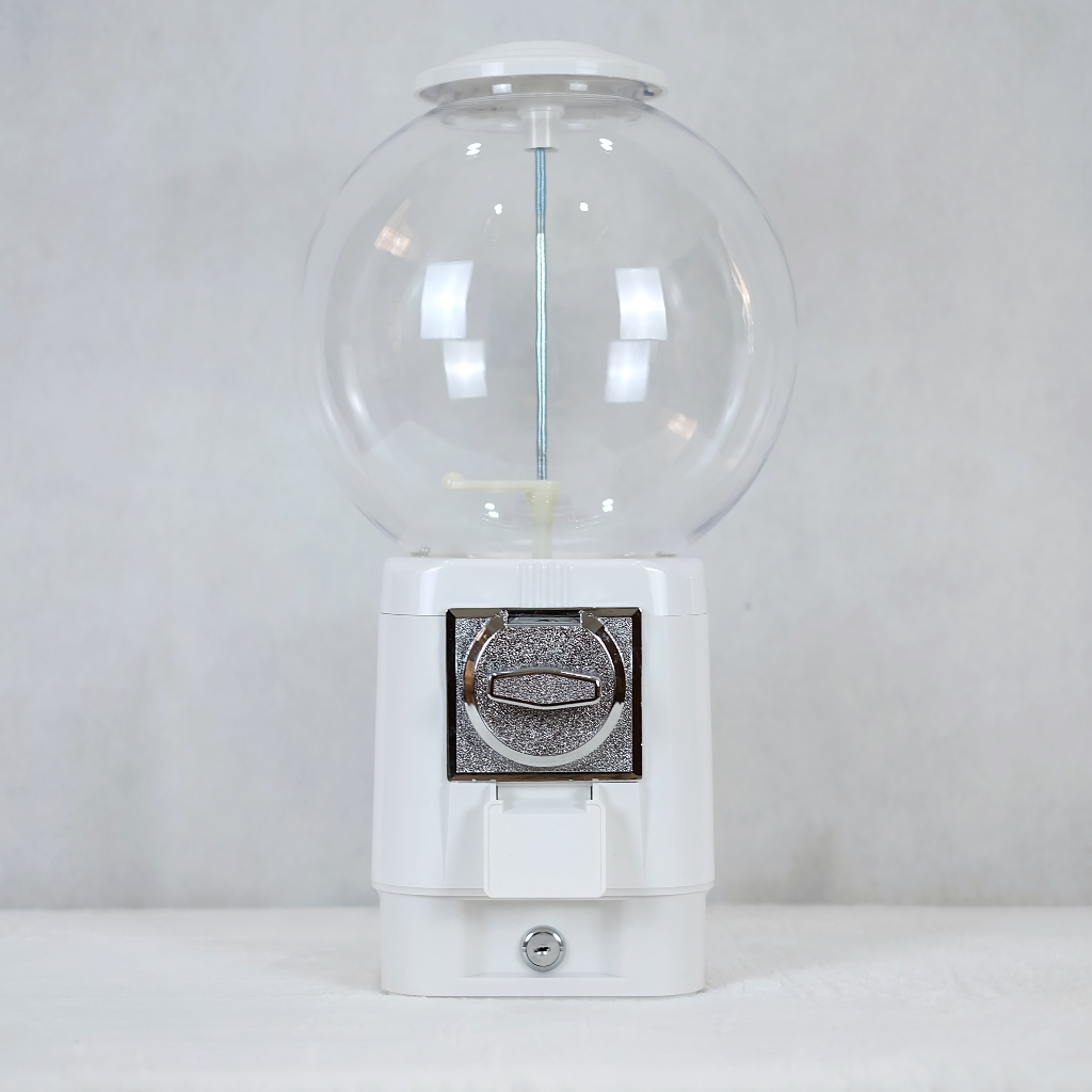 Gumball Machine Ukuran Besar Warna Putih || Ready Stock