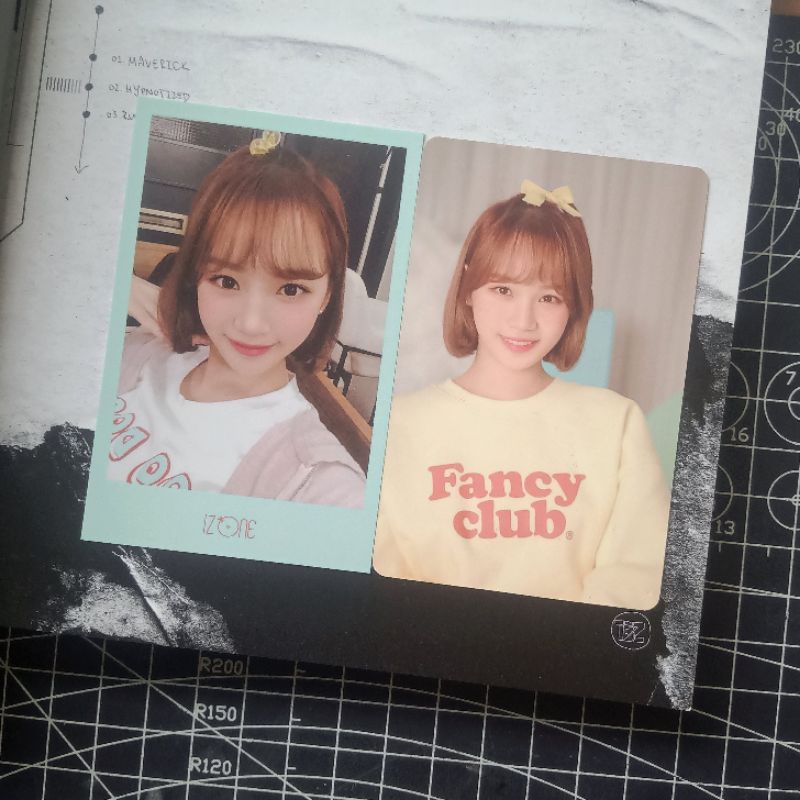 WTS WANT TO SELL PC PHOTOCARD OFFICIAL IZONE KIM CHAEWON SECRET DIARY SD
