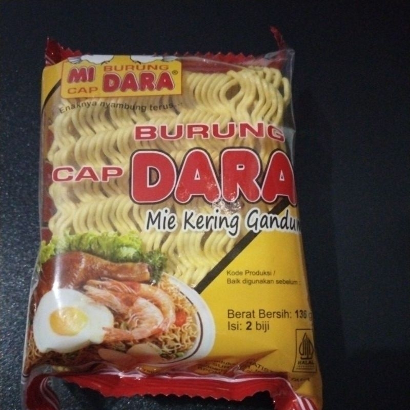 

Mie gandum cap Burung Dara