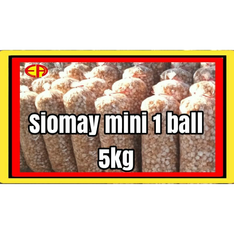 

SIOMAY MINI KERING 1 BALL 5 KG KHAS CIAMIS SPECIAL BASO ACI/BOCI/SEBLAK