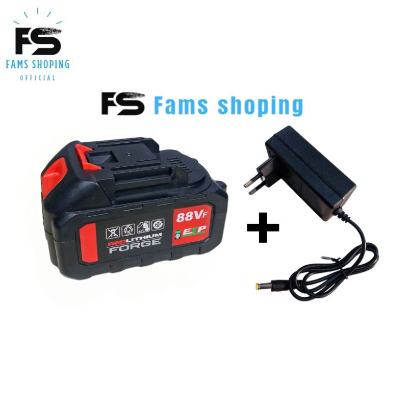 BATERAI IMPACT 88VF JLD BATERAI BOR 88VF BATERAI GRINDA BOR GTOOL APAR SUNC TOOLS DLL