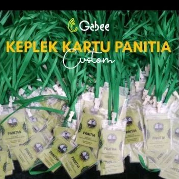 NAME TAG / KARTU PANITIA / KEPLEK / CO CARD / ID CARD / KALUNG PANITIA / INCLUDE MIKA TALI & KERTAS