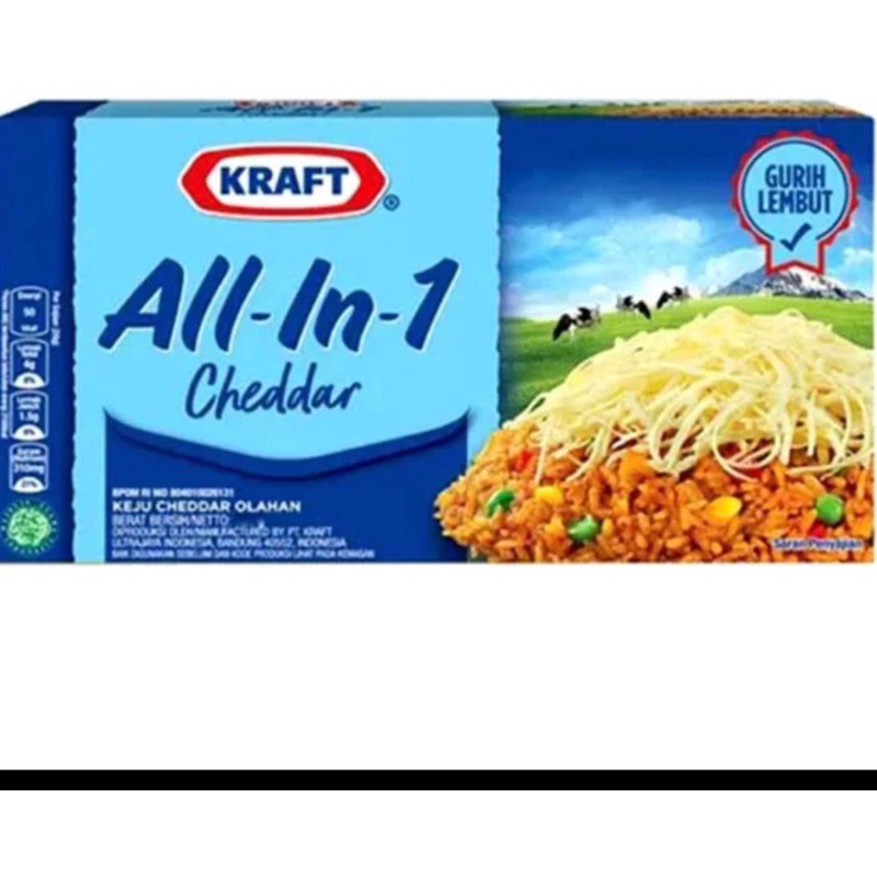 

keju kraft all in one cheddar