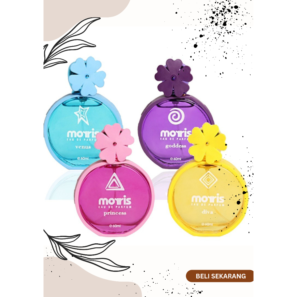 Morris Eau De Parfum Bunga 60ml/Parfum Wanita