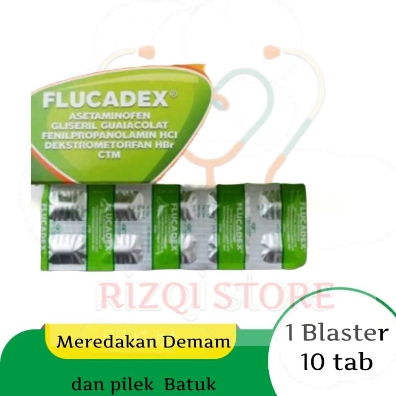 Flucadex Tab 1 Blaster 10 kaplet