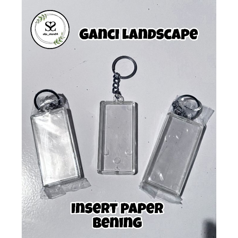 Ganci landscape insert paper bening