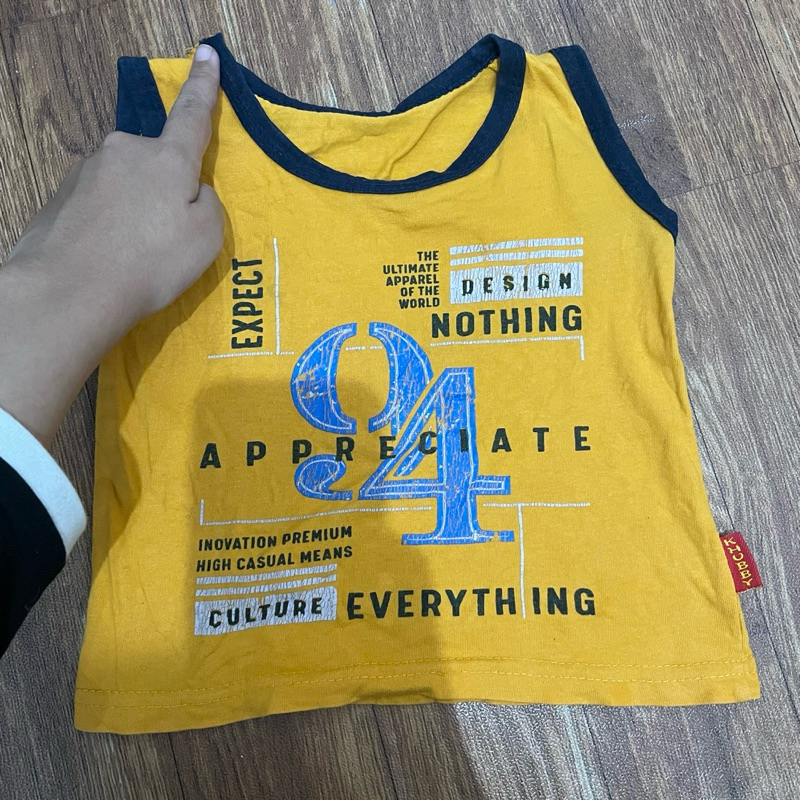 PRELOVED SINGLET ANAK