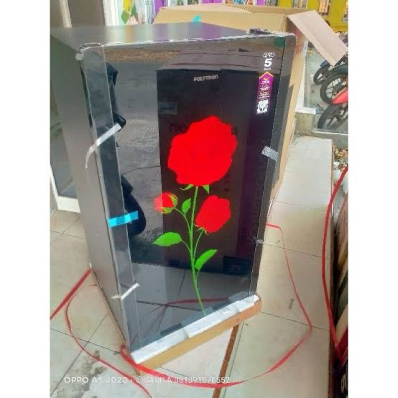 kulkas 1 pintu polytron pra-18crx kulkas polytron 1 pintu 18crx