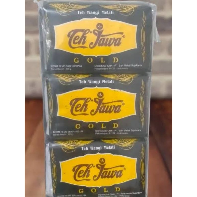 

Teh Tabur Cap Jawa Gold Hitam 1Slop (10pcs) | FREE Kopi Sachet/Penyedap Rasa