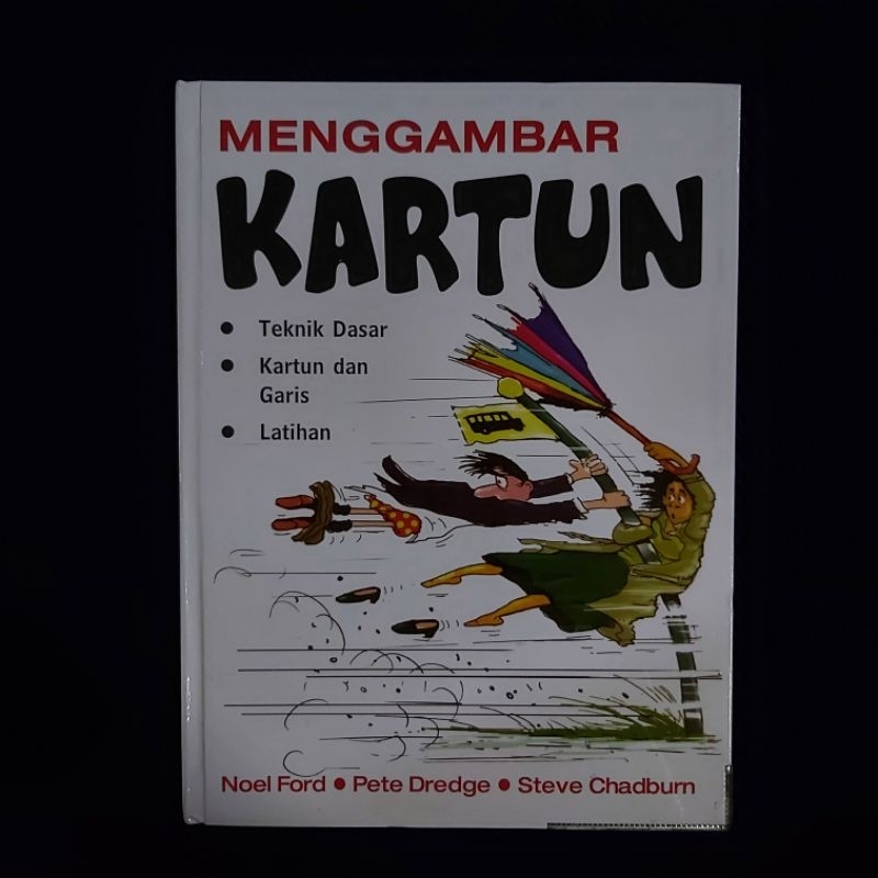Buku Original ● Cara Asyik Menggambar Komik dan Kartun Hardcover ☆ Teknik Dasar☆ Kartun & Garis ☆ La