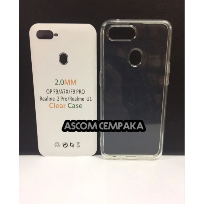 Jelly case silikone bening Oppo A5S/A7