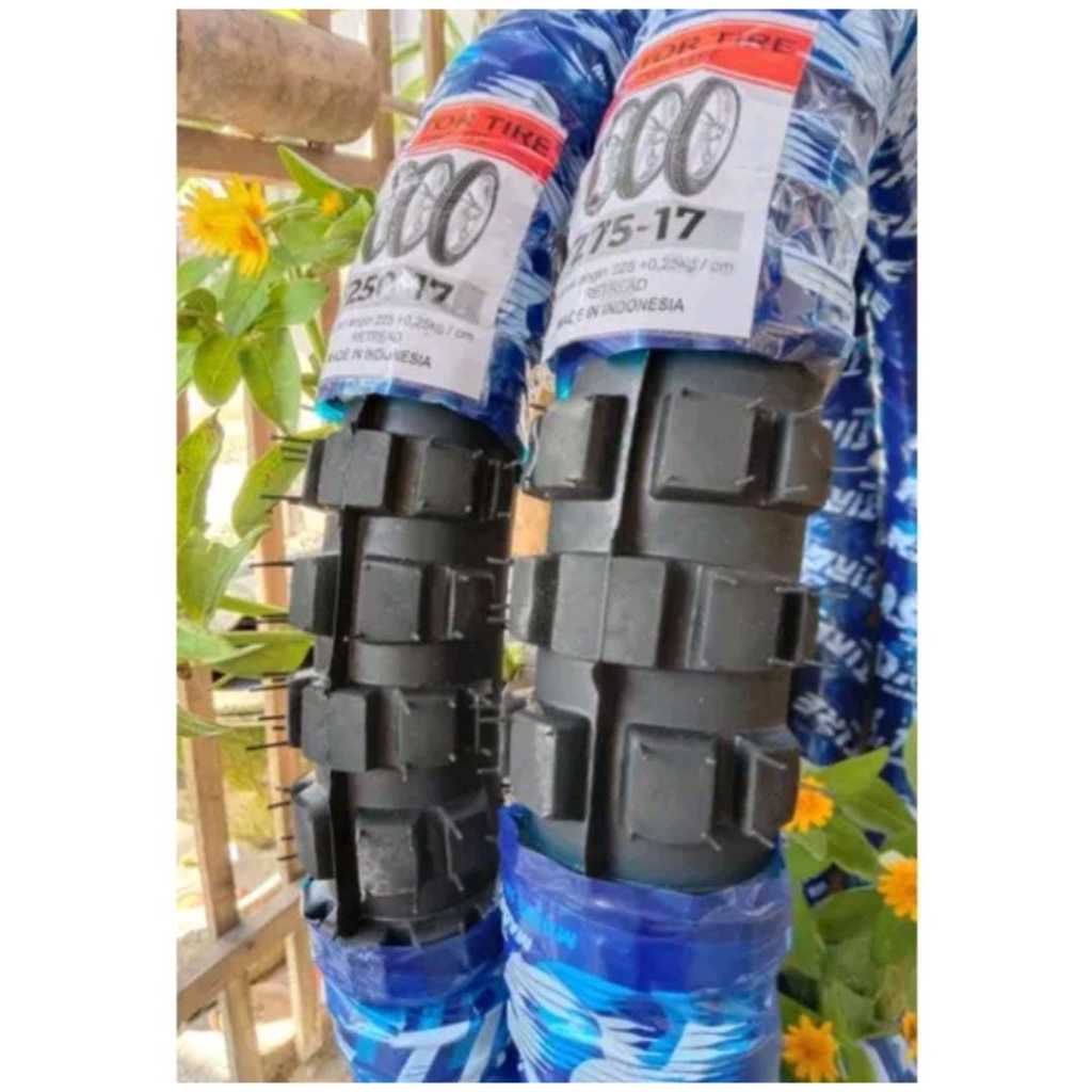 ban cross bebek ring 17 ukuran 250 ring 17 dan 275 ring 17 sepasang depan belakang