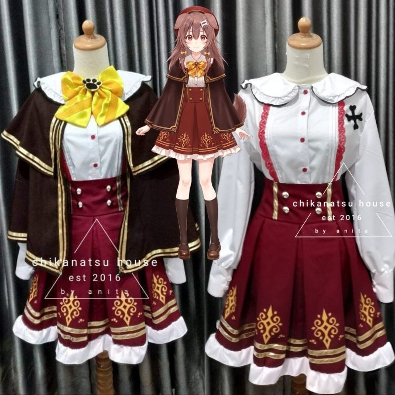 Inugami Korone Cosplay Costume Vtuber Hololive Japan