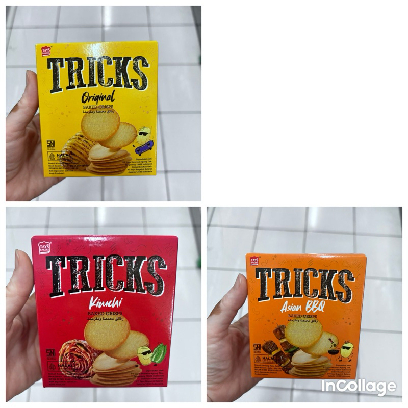 

TRICKS BISCUIT KENTANG BAKED CRISPS CHIPS 15GR