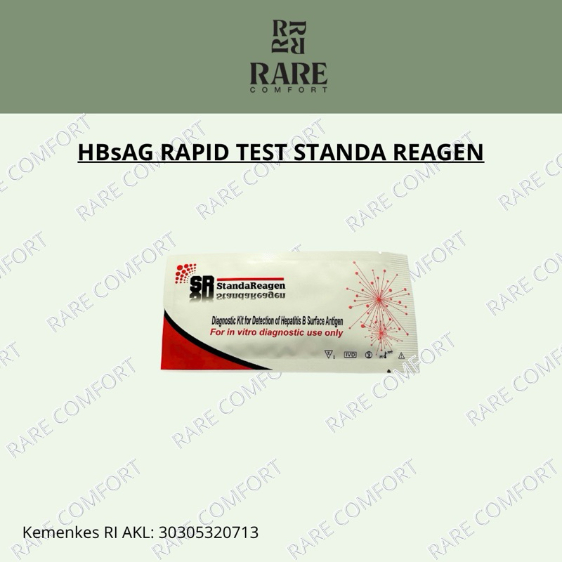 HBsAg Test Strip Hbsag Tes Standareagen