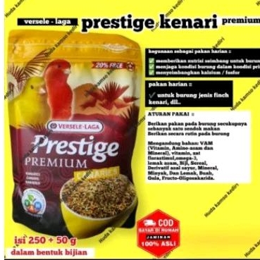 Prestige kenari pakan burung canary impor komposisi lengkap