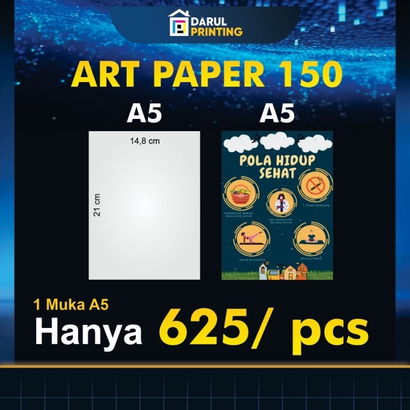 

Print Laser A5 | Brosur | Poster